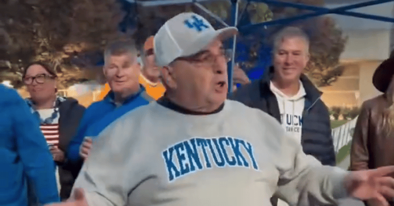 Kentucky fan hates Tennessee (Photo via IG: MrsSheenaw)